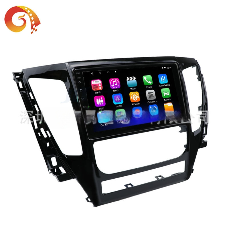 Mitsubishi Pajero automobilių navigacijos Android MP5 grotuvas su atbuline kamera ir Bluetooth muzika, 16GB atmintis, 12V maitinimas