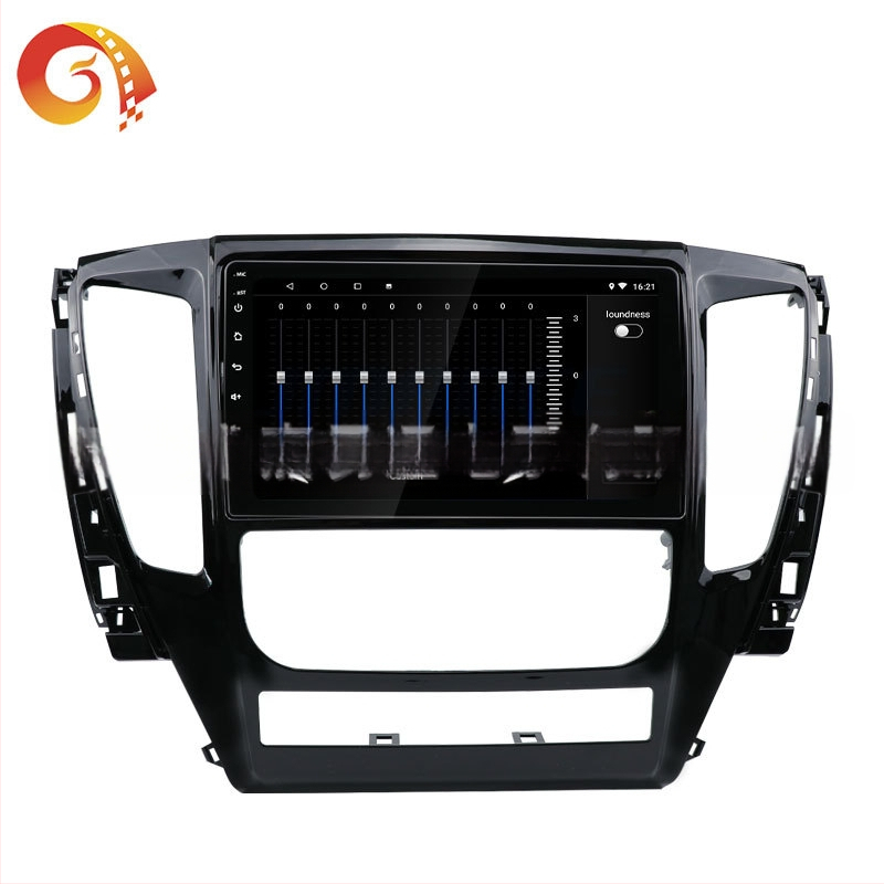 Mitsubishi Pajero automobilių navigacijos Android MP5 grotuvas su atbuline kamera ir Bluetooth muzika, 16GB atmintis, 12V maitinimas