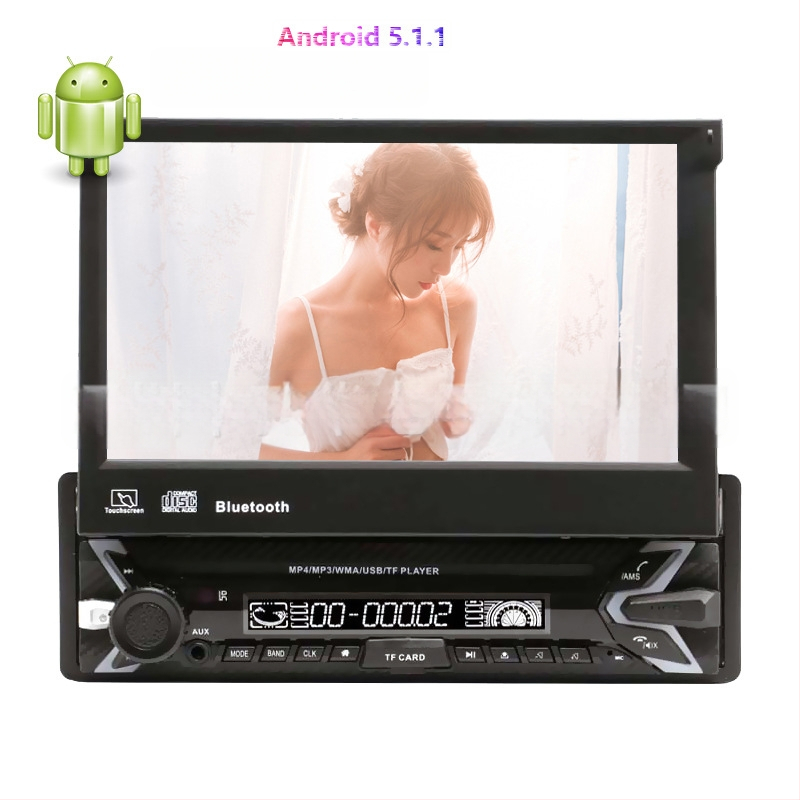 Automobilinis MP5 grotuvą su Android, Wi-Fi, GPS navigacija, Bluetooth, FM radijas