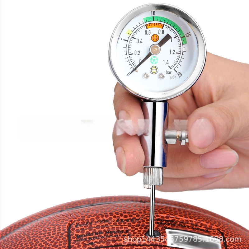Metāla bumbas spiediena mērītājs futbolam - mehānisks, apmācību palīgs, Independent