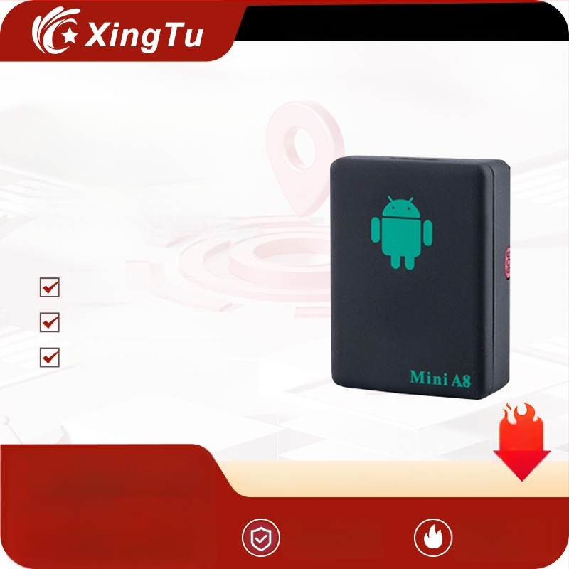 A8 automobilio GPS sekiklis su anti‑vagystės funkcija ir mobiliojo signalo įspėjimu, GPS tikslumas 500 m, IP67 atsparumas vandeniui, baterijos tarnavimo laikas 78 val.