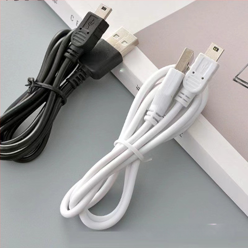 Mini USB datu kabelis ar trapezoīdu portu, universāls MP3 atskaņotājiem, automaļu radio un dash cam; silikona materiāls, vienas galviņas savienotājs, maksimālais izejas 1, rakstzīme 3410430