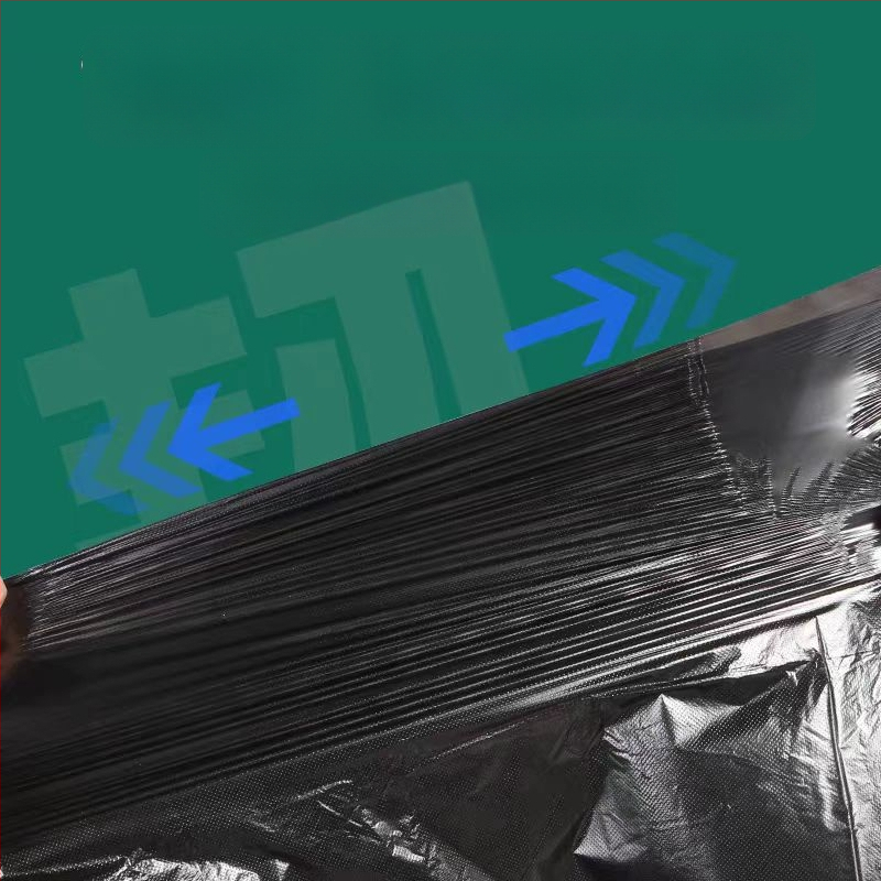 KOMERCINIAI PE ŠIUKŠLIŲ MAIŠAI, storesni, vienkartiniai, plokščio atidarymo, universalus naudojimas