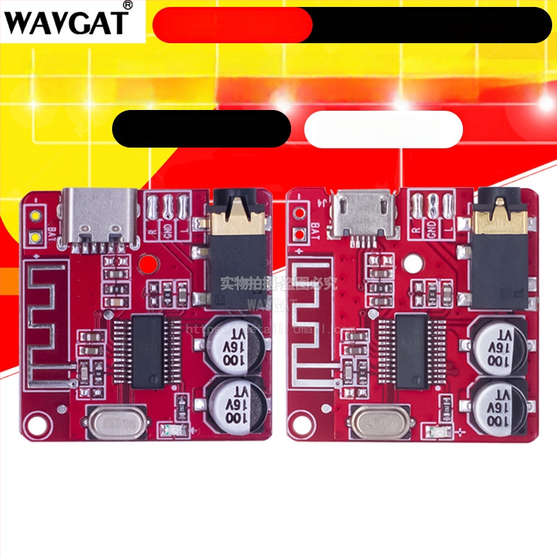 MP3 Bluetoothi dekooderplaat autohelile Type-C USB-liidesega, WAVGAT – standardne ülekande võimsus