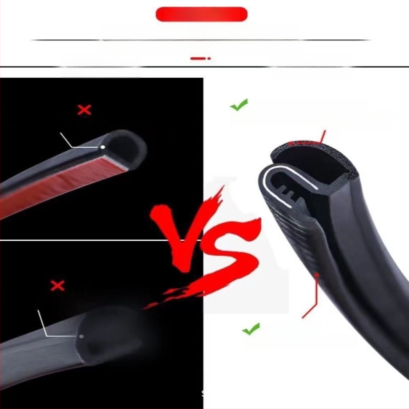 B stulpelio automobilio tarpiklis, gumos medžiaga, atsparus vandeniui, korozijai, garso izoliacijai