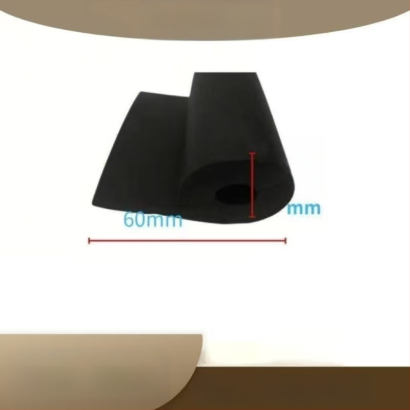 Automobilių sandarinimo juosta sunkvežimiams, P tipo, U formos galinės durys, 20 mm guminė juosta