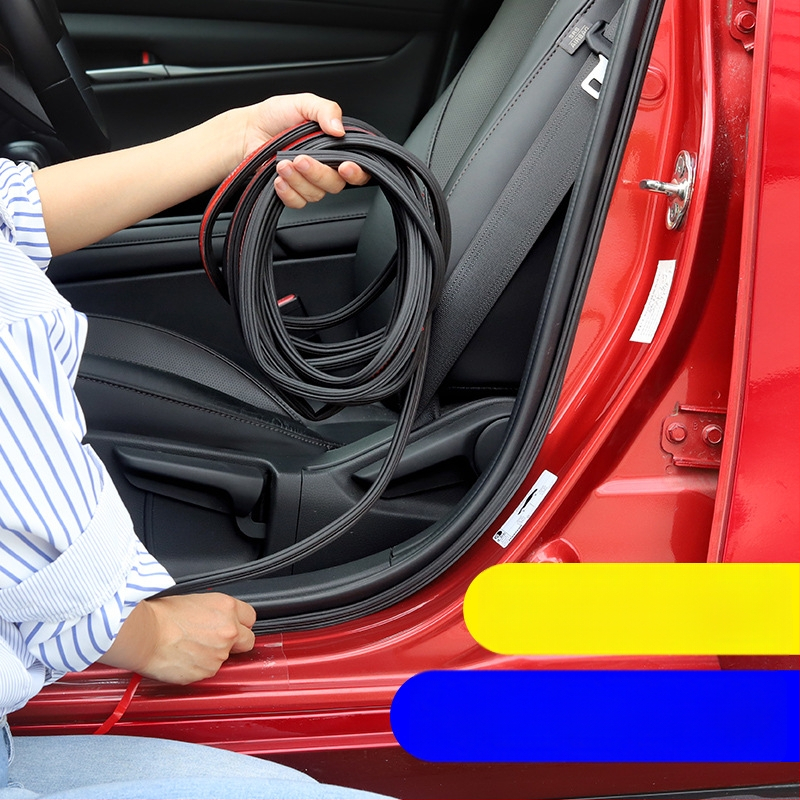 Automobilio durų tarpiklis garso izoliacijai, dviejų sluoksnių, dulkių ir triukšmo mažinimas, modelis no41, originalios gamyklos atitikimas