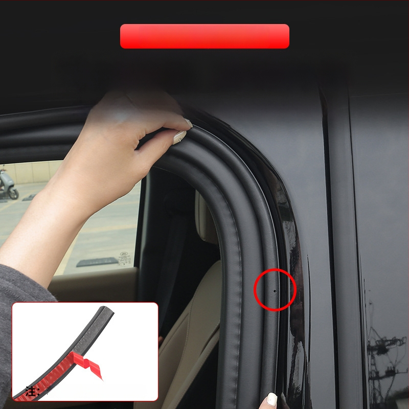 Gumos durelių tarpiklis Land Rover Defender, A stulpelio tarpiklis, dulkėms atsparus ir triukšmo izoliacija