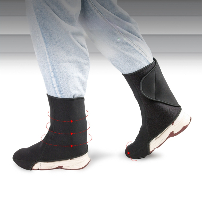 Žieminės dviračių kojų apsaugos – Msorock, nardymo medžiaga, blauzdos apsauga, universalus dydis, žiemos lauko naudojimas