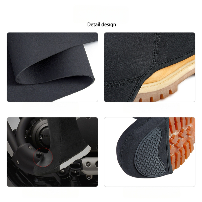 Žieminės dviračių kojų apsaugos – Msorock, nardymo medžiaga, blauzdos apsauga, universalus dydis, žiemos lauko naudojimas