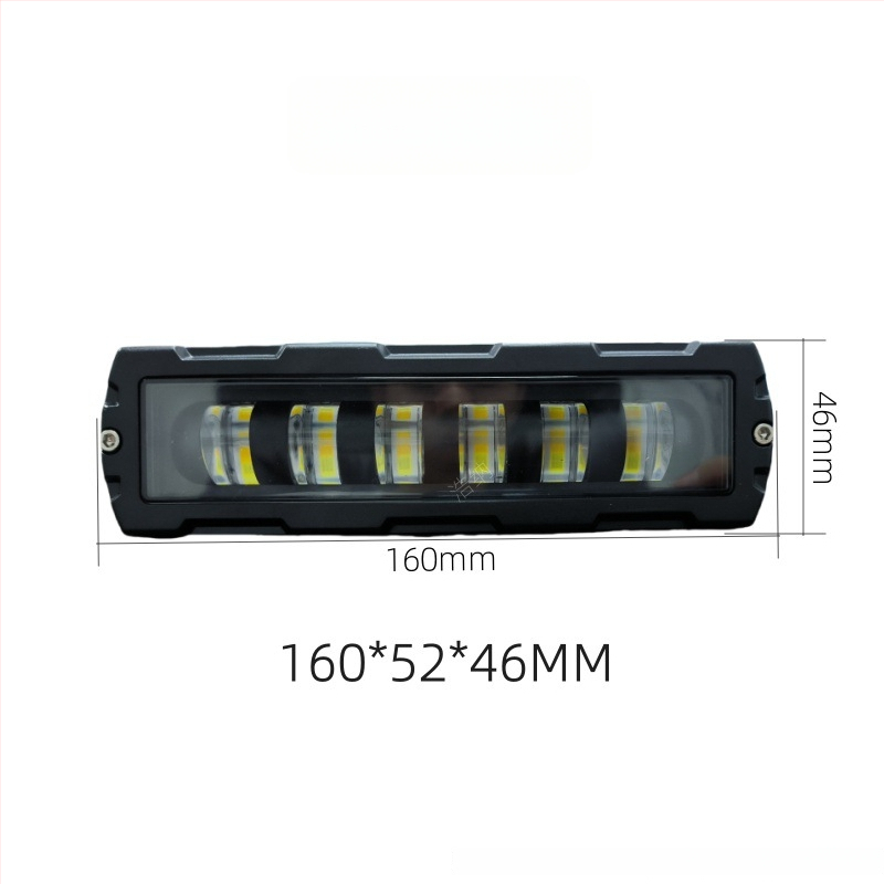 LED ühe rea prožektor – 9-24V, 4000 lm, 6000 K, 50 000 h tööiga