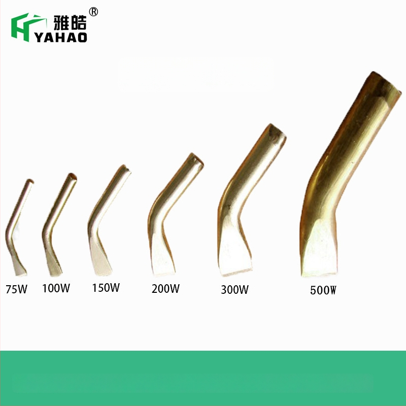 Vario litavimo antgalis su plokščiu galu, 200W, Yahao – didelės galios litavimo antgalis