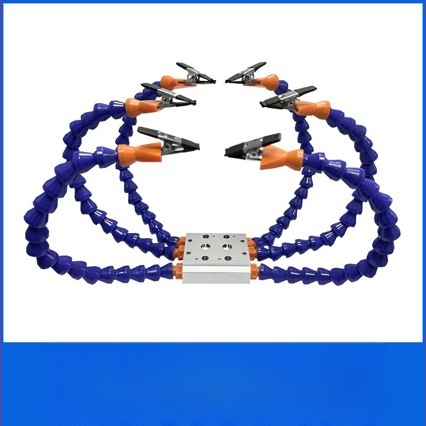 Daugiafunkcinis litavimo stoties laikiklis modeliams lėktuvėms - fiksuotas laikiklis ir universalus vamzdžių remontui grandinių laikiklis