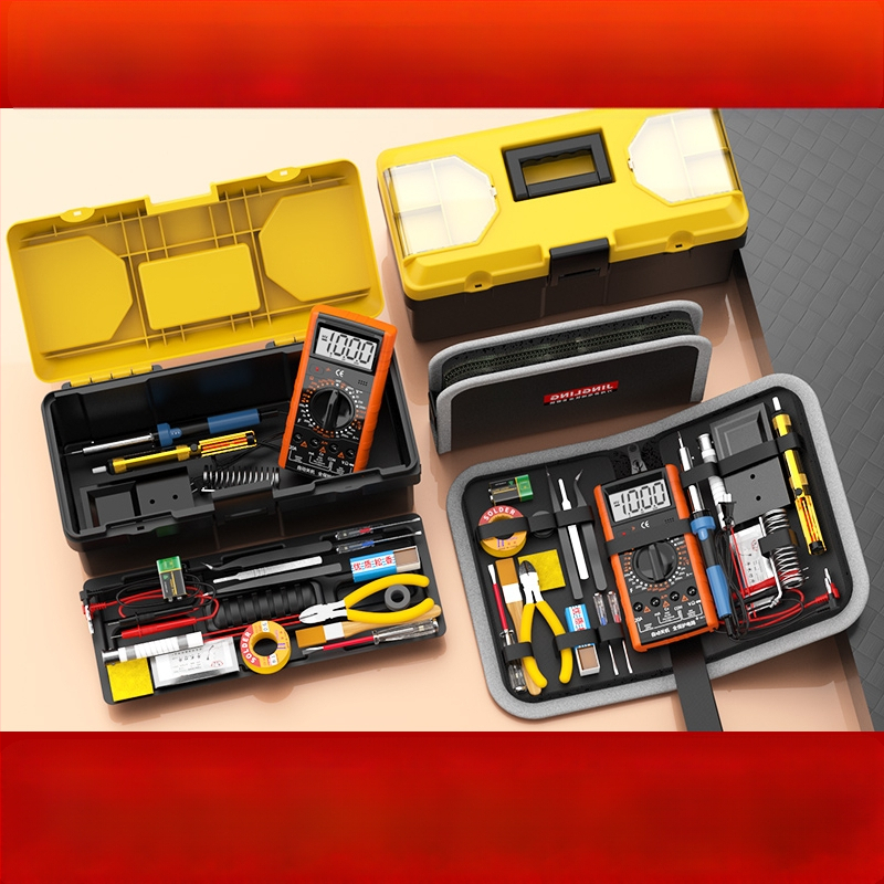 Profesionalus rinkinys: multitesteris ir litavimo įrankis su įrankių dėže, pastovaus temperatūros valdymas, namų ir studentų naudojimui — Ye xuan