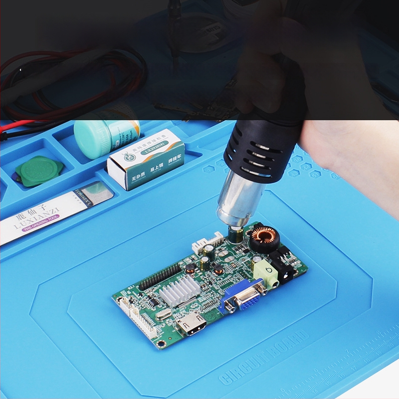 Deer fairy silikoninis darbinis kilimėlis su magnetine paviršiumi, modelis Lxz922063