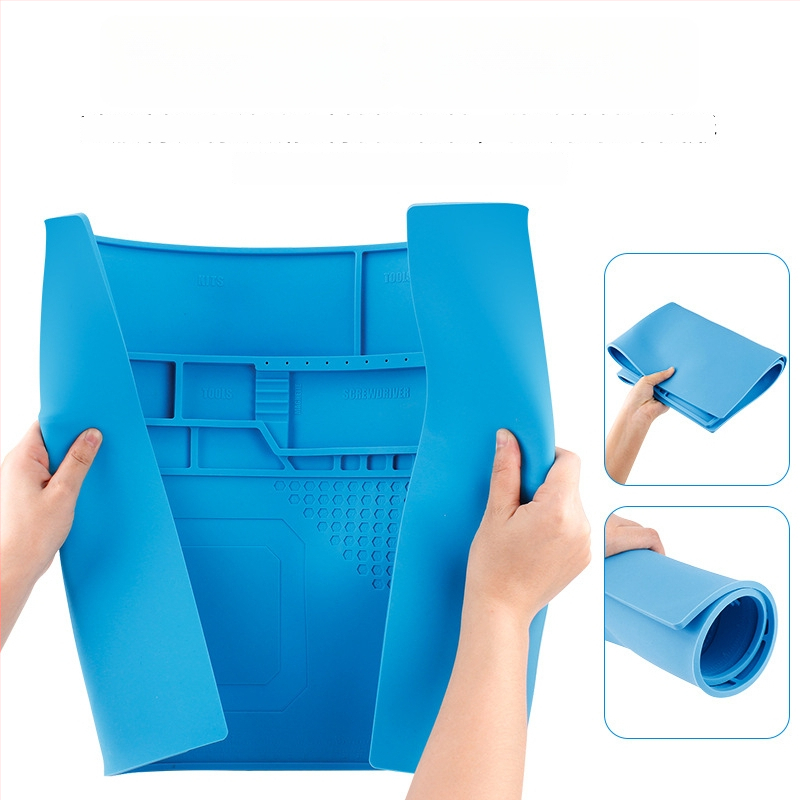 Deer fairy silikoninis darbinis kilimėlis su magnetine paviršiumi, modelis Lxz922063