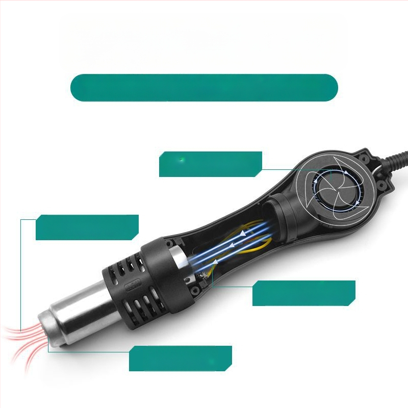 Karšto oro desoldering stotis, 858 Dviejų vienas, 878D litavimo geležis, 8786D litavimo stotis (Prekės ženklas: Kita)