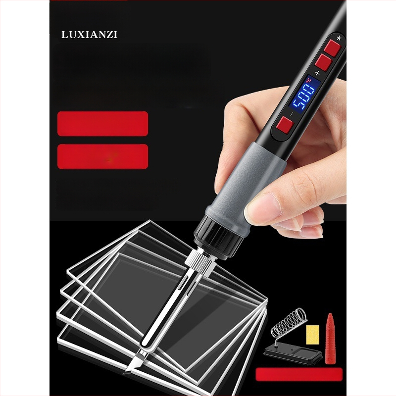 Deer Fairy elektroninis įkaitintas graviravimo ir pjovimo peilis plastikui, KT plokštė, kempinės putos, karšto lydinio grąžtas