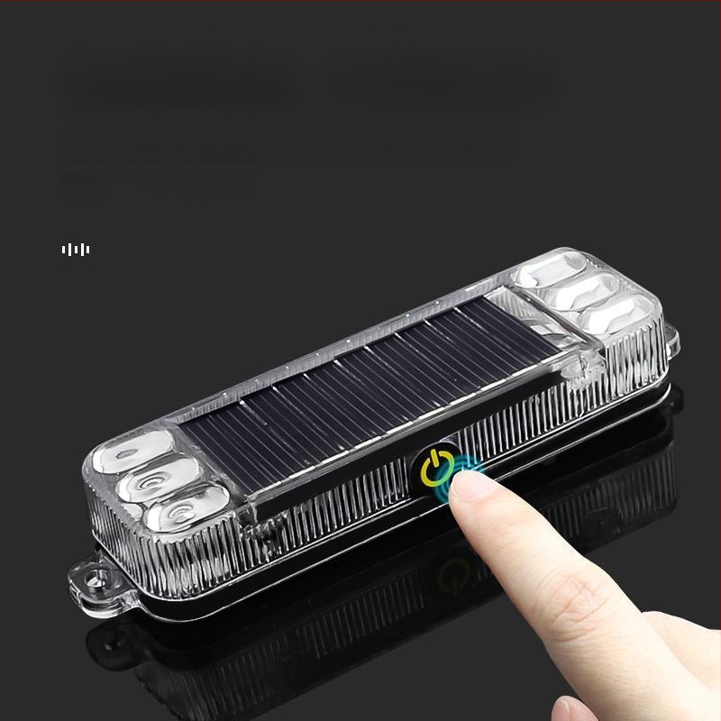 Päikesega toidetav LED tagatuli, veekindel, 4500K, tööiga 50 000 tundi