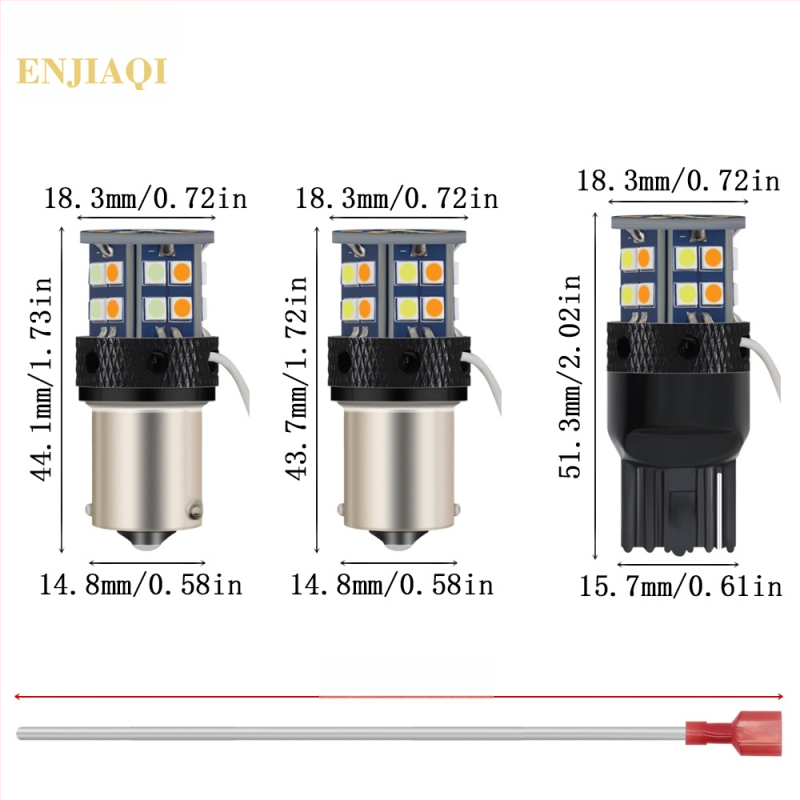Auto LED suuna- ja päevavalge valgus, 2.5W, 9–28V, 3030 LED, 6000–6500K, 50 000 h