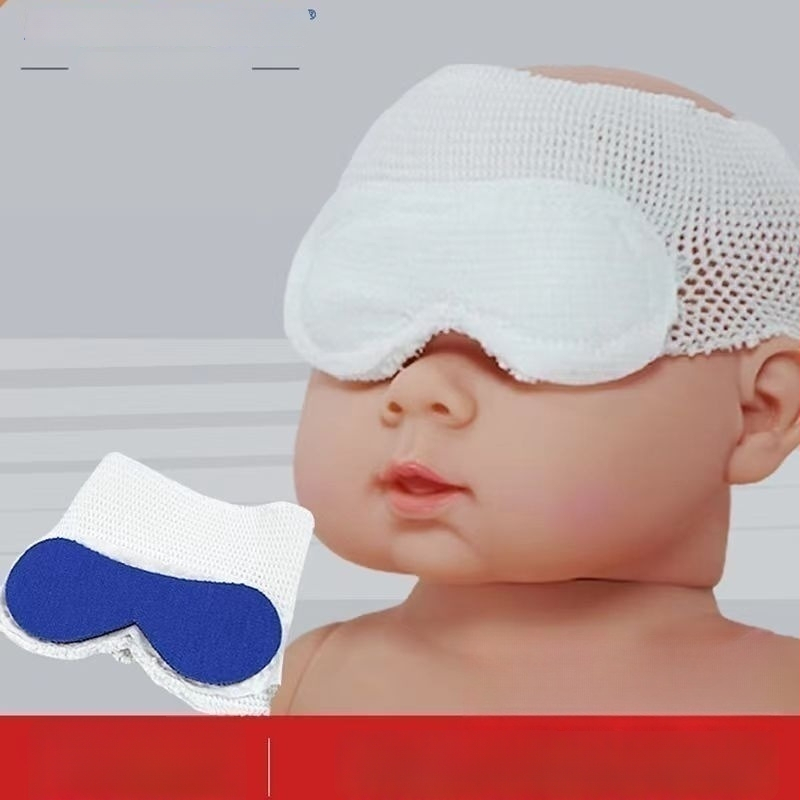 Yongsheng Apsauginė akių kaukė kūdikiams, medvilnės audinys, vienkartinė