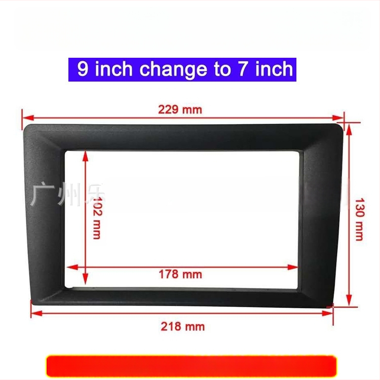 Rėmelis Android automobilių garso sistemai didelio ekrano navigacijai