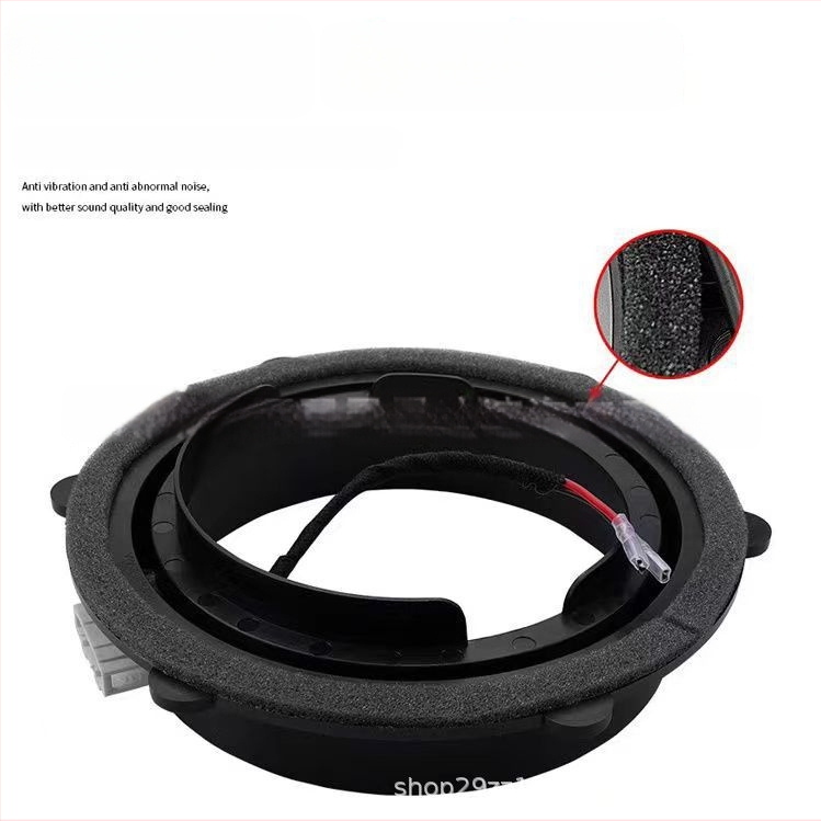 Automobilio garso įrenginio montavimo rinkinys: garsiakalbio adapteris, kabelio tarpiklis ir laikiklis VW Sagitar, Touran, Passat, Polo