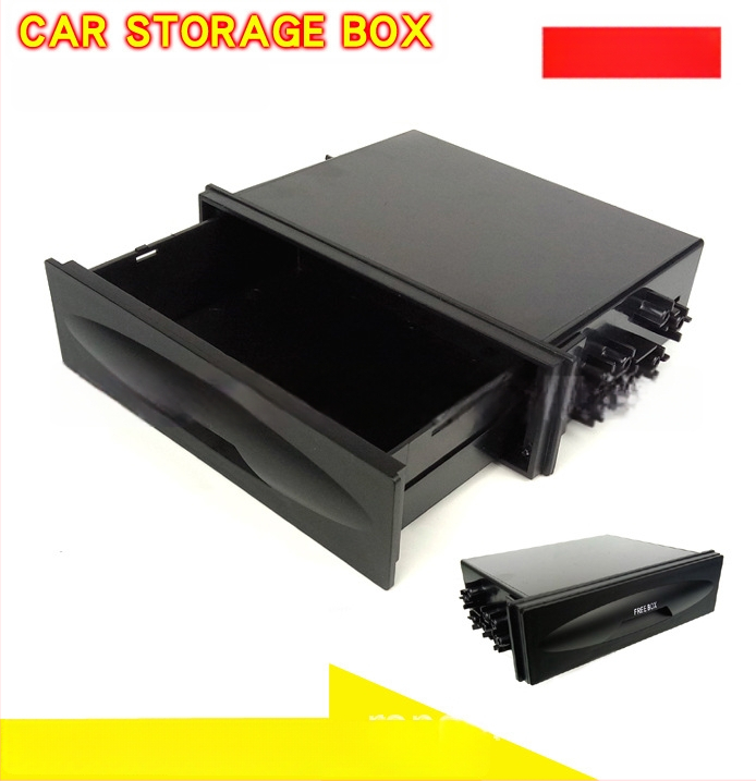 yelew CX-28 Automobilio garso įranga Daugiafunkcinė laikymo dėžutė pirštinių skyriui