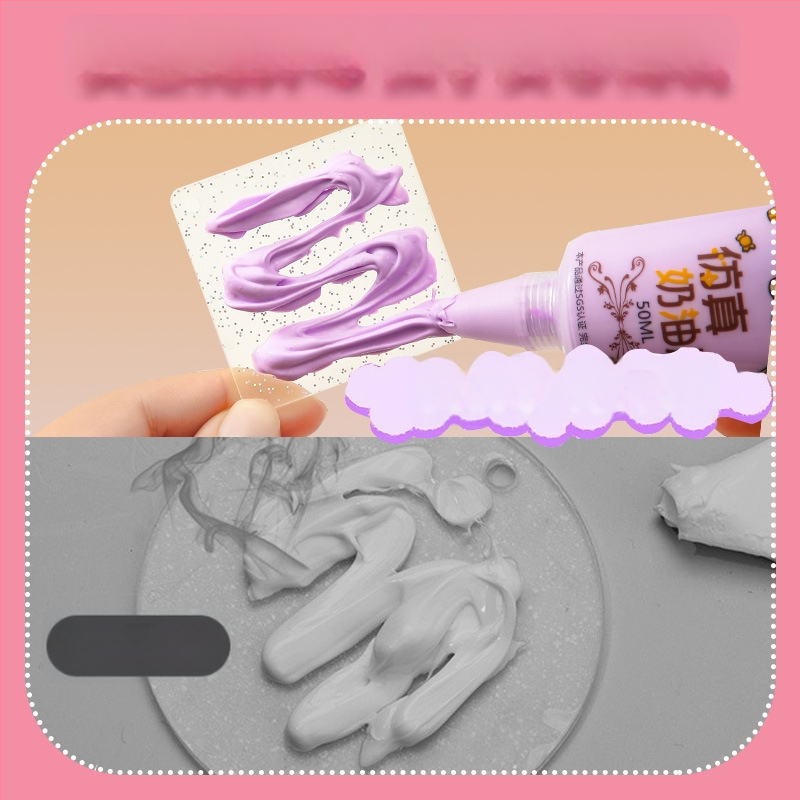 DIY set ljepila s kremom za kućni telefon, ljepilo za ljepotu, ručno izrađeni materijali u bočici, paket materijala za štipaljice za kosu i planer