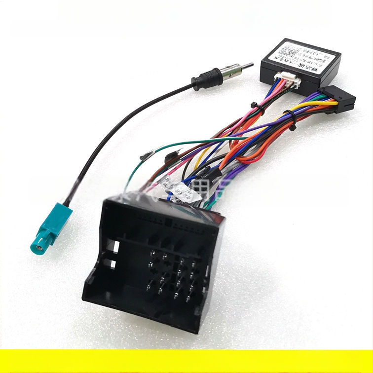 VW CANbus 16P jungtis Android navigacijai – VW-011, Grynas varis, Garso konvertavimas, Suderinama su VW aukšto/žemo modeliais