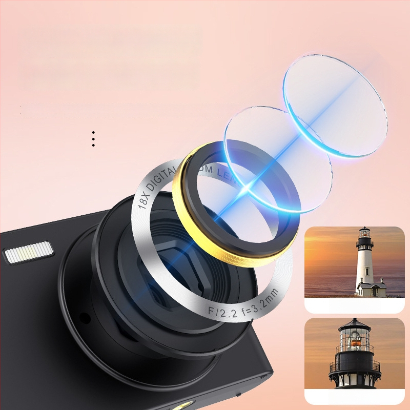 Kompakti digitalinė kamera C6a, CMOSS jutiklis 1/1.8'', 24 MP+, 2,8 colių LCD, 18x skaitmeninis priartinimas, periskopinis objektyvas