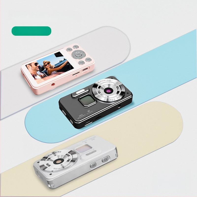 Skaitmeninė kamera A56, 1080P, be optinio priartinimo, TF atmintis, 2024 leidimas