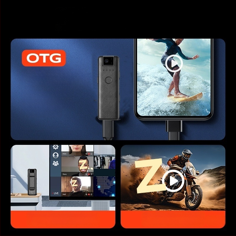 4K φορητή κάμερα δράσης με βιντεοκαταγραφή, εξαιρετικά μακρύ χρόνο λειτουργίας για επιτήρηση και καταγραφή κατά τη διάρκεια της ποδηλασίας