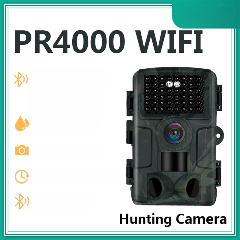 PR4000WiFi Vanjska infracrvena noćna kamera za praćenje divljih životinja s Bluetoothom