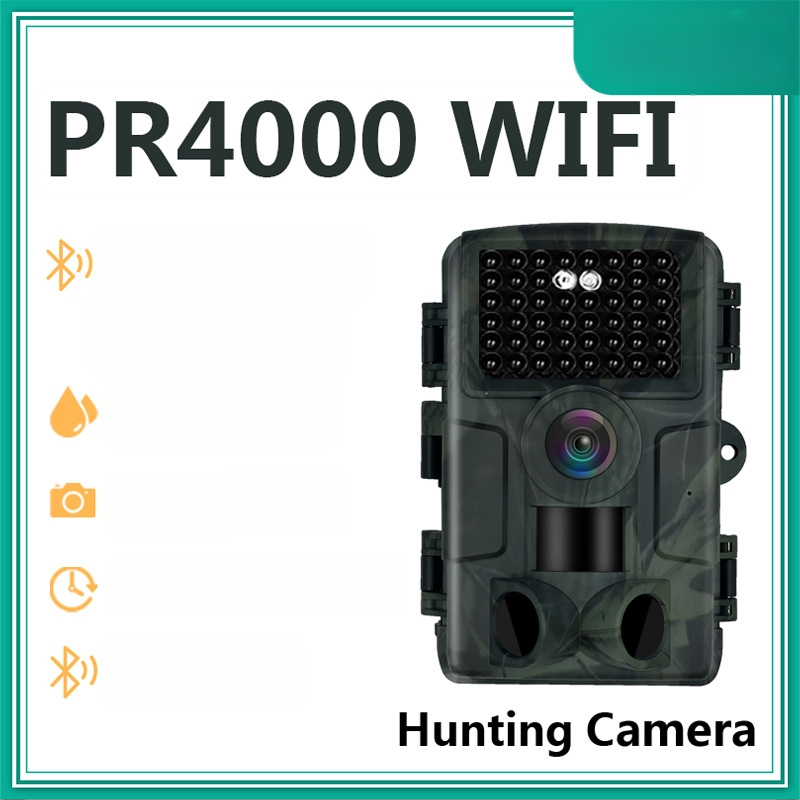 PR4000WiFi Vanjska infracrvena noćna kamera za praćenje divljih životinja s Bluetoothom