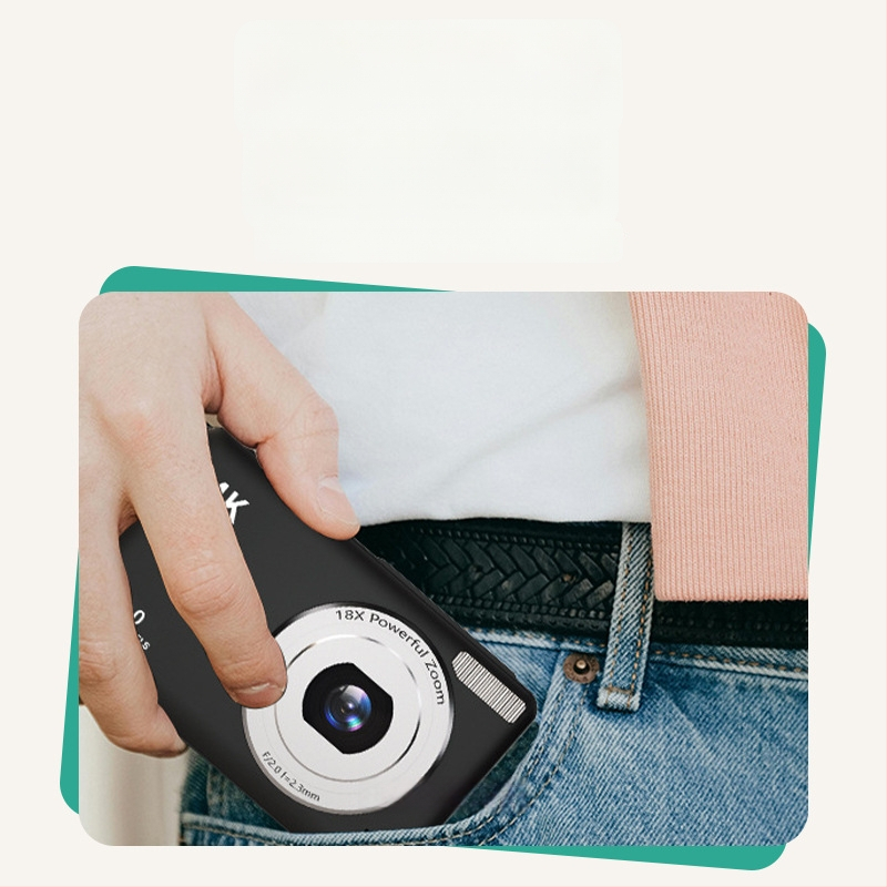 M5 skaitmeninis fotoaparatas su CCD jutikliu, 8MP, 18x optinis priartinimas, 2400x1800 raiška, periskopinis objektyvas