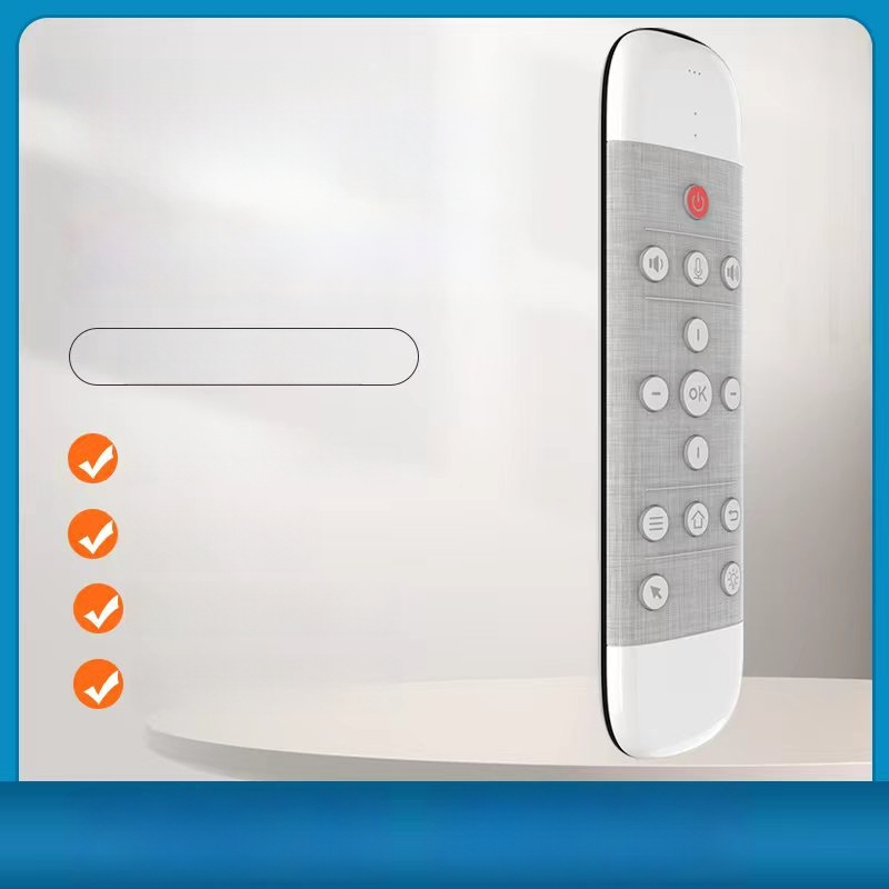 Air Mouse Q40 Bezvadu 2.4G ar balss vadību, divpusēja tastatūra, infrarētais skārienjūtīgais panelis, izgaismots tālvadības pults