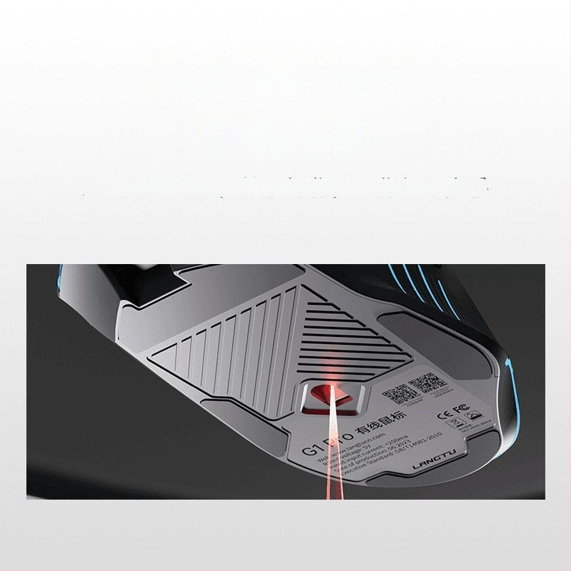 Vadu spēļu pele ar 8 pogām un LED apgaismojumu, DPI četrās pakāpēs datoram un klēpjdatoram