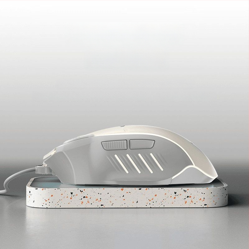 Vadu spēļu pele ar 8 pogām un LED apgaismojumu, DPI četrās pakāpēs datoram un klēpjdatoram