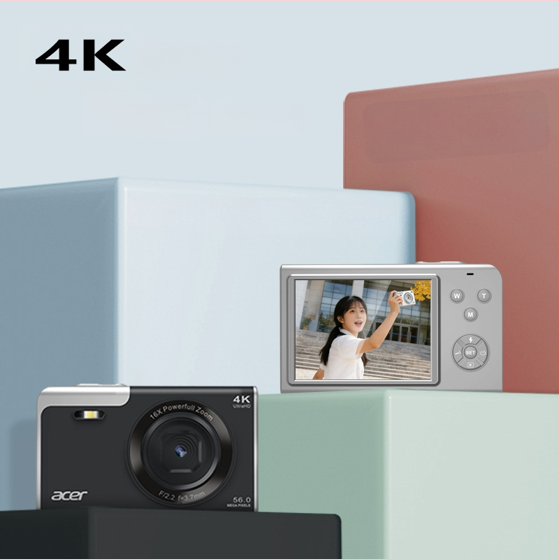 Pradinė 4K CMOS vaizdo kamera su 24MP jutikliu, 16x optinis priartinimas, 3840x2160 raiška, periskopinis objektyvas