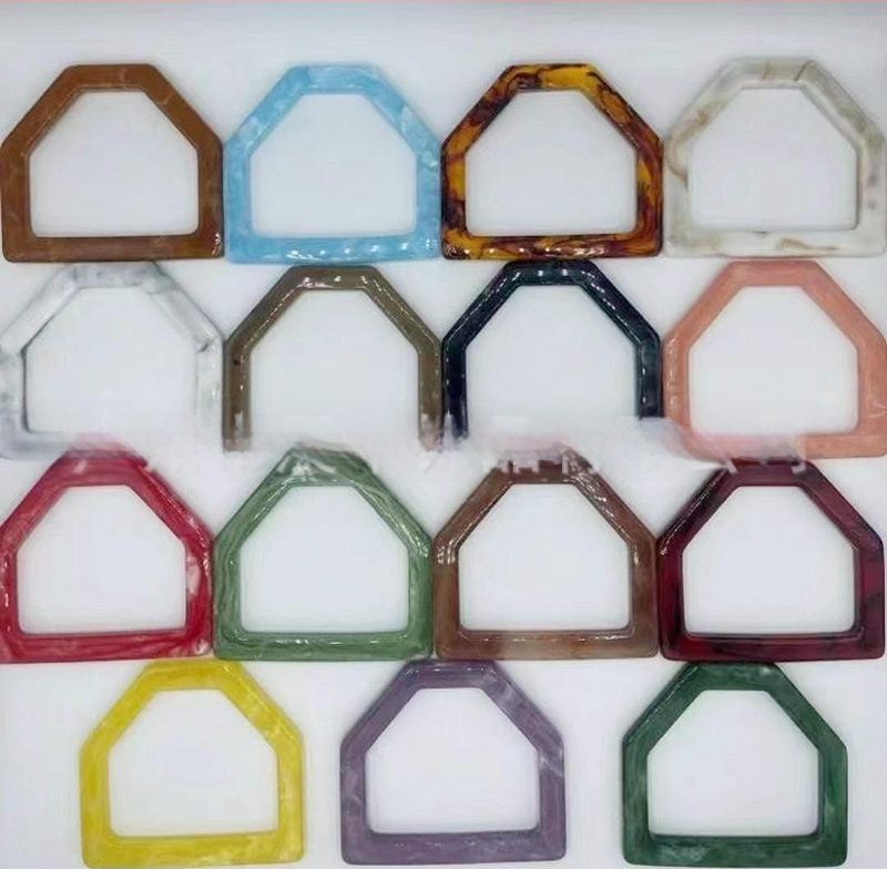 Maišo rankenėlė Junfeng iš dervos, spalvų mišinio raštas, svorio mažinimas, Žiema 2023