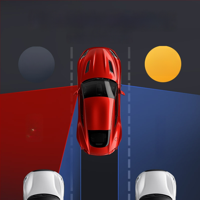 Automobilio aklųjų zonų kamera, Shark Fin modelis, 1080p, 12V, 170° reguliuojama, CVBS/AHD