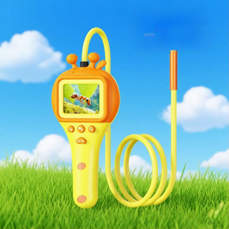 Vaikų lauko tyrimų kamera, 1080p, IP67 atsparumas vandeniui, 8 LED šviesos, 70° matymo kampas, Modelis E01
