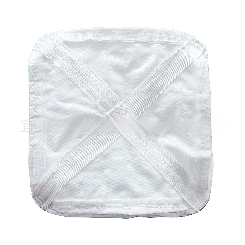 Kompozītā PP auduma soma, 1 000 kg slodze, krāsu druka, plastmasas materiāls, zīmols Zhouyang