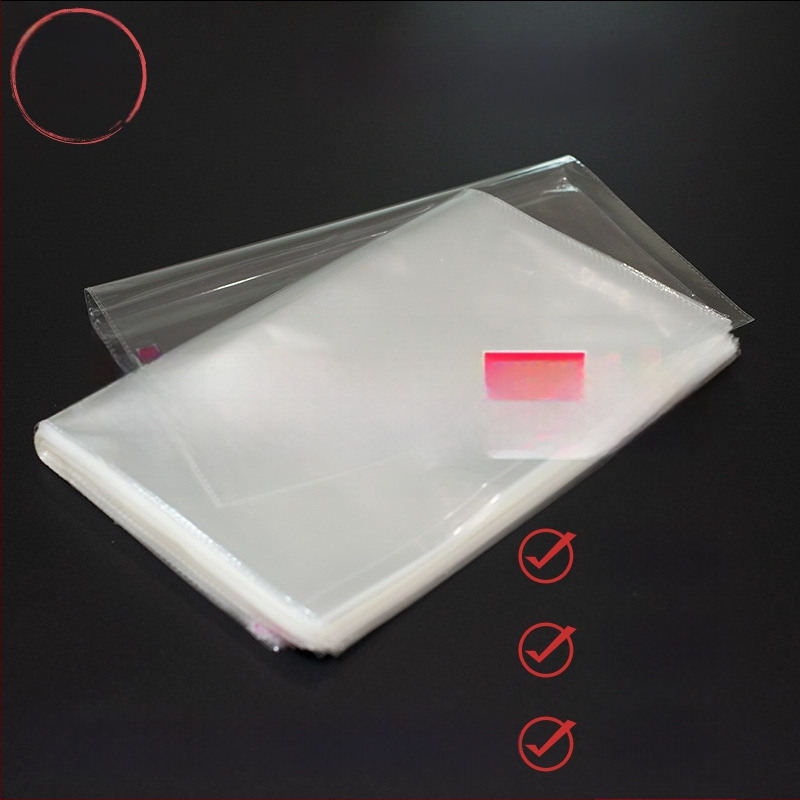 Skaidrusis OPP pakavimo maišelis, lipnus, karšto kirpimo kraštas, logotipo spausdinimas, 0,5 mm tolerancija, 100% nauja medžiaga