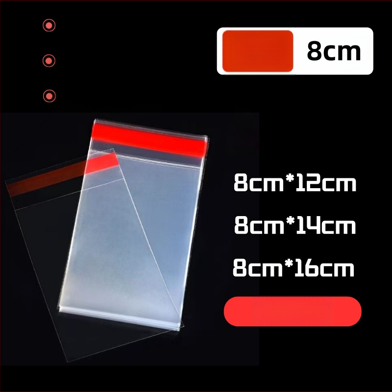 Skaidrus lipnus pakavimo maišelis su spausdinamu logotipu | Plastmasos medžiaga