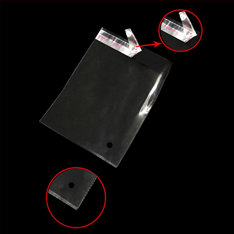 Lipnus drabužių maišelis – skaidrus plastikinis maišelis drabužiams, su atspausdintu logotipu, 100% nauja medžiaga