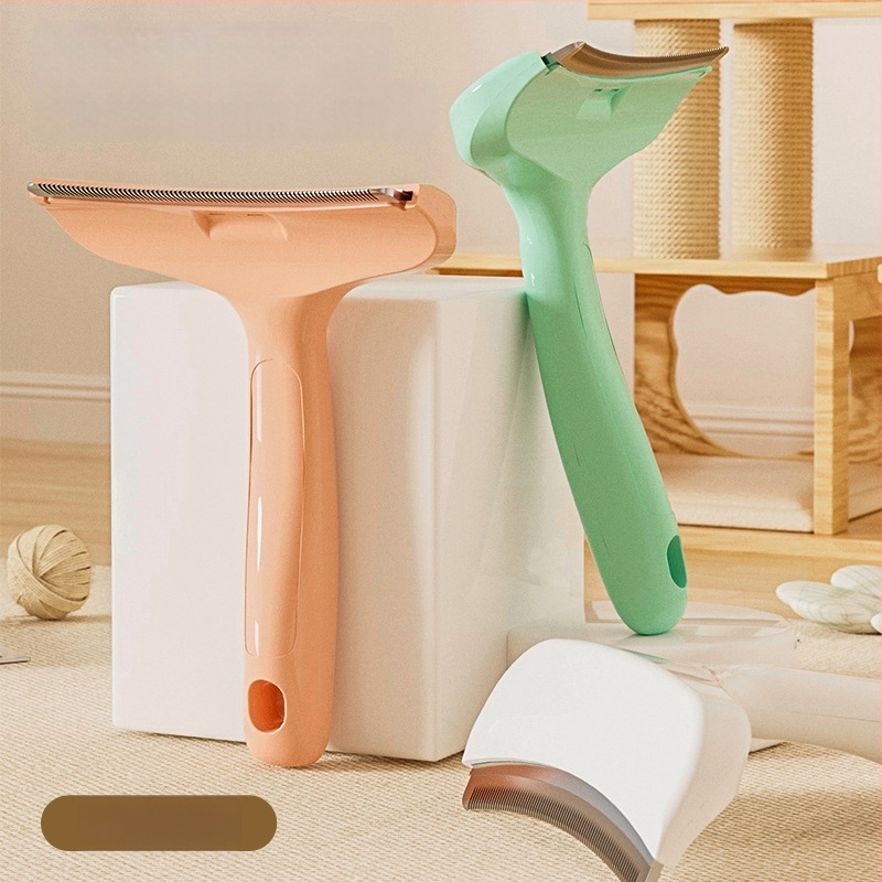 Katės kirpimo šukos, dvejopos paskirties, pašalina laisvus plaukelius, tinka trumpiems ir ilgiems plaukams, prekės ženklas Changyao