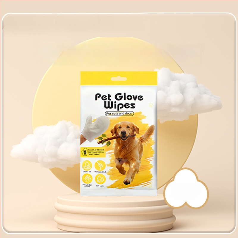 Dehe vienkartinės valymo pirštinės katėms, 18 pakuočių