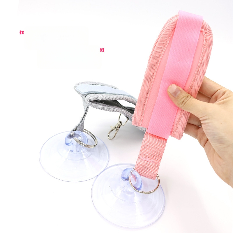 Katės plovimui skirtas laikiklis su siurbtuku – plovimui, šukavimui ir nagų kirpimui; dėžėje 200 vnt.